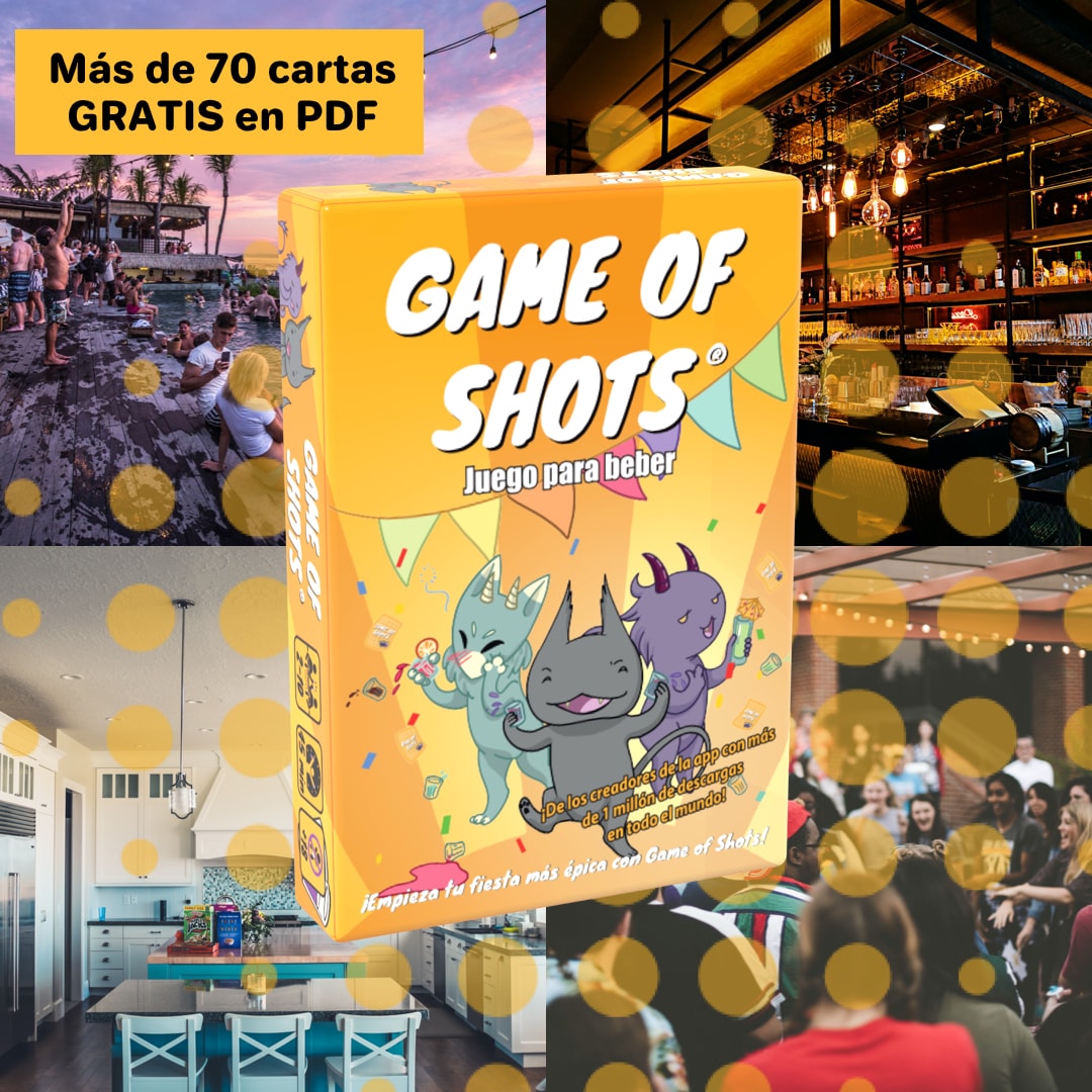 Juego de cartas Game of Shots